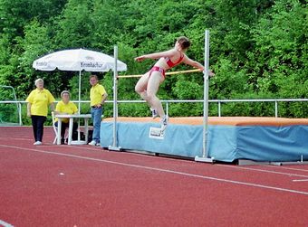Katrin Gewinner bersprang ebenfalls 1,56m
