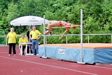 Wiebke Halbach zeigte mit 1,52m wieder steigende Tendenz
