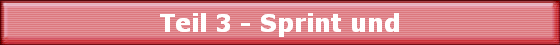 Teil 3 - Sprint und