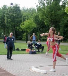 Die Bestleistung von Doris Quack liegt bei 10,59m