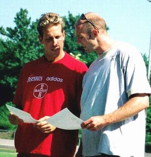 Sascha Gelling und Paul Meier bei der Siegerehrung