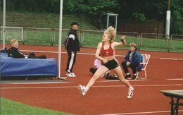 Den 5. Rang erreichte Rebecca Lehnert;: Platz 1 - 5 ging an Bayer-Athletinnen