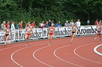 200 m-Lauf bei den DM Jugendmehrkampf 2003